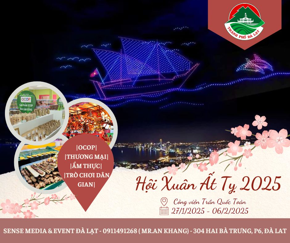 Hội Xuân Ất Tỵ Đà Lạt 2025
