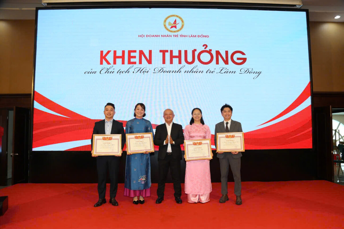 Phạm Hoàng Khánh Vũ - Phó chủ tịch hội Doanh nhân trẻ tỉnh Lâm Đồng