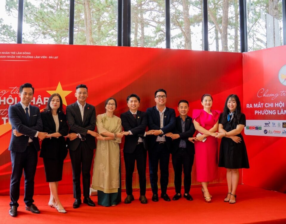 Ra mắt Chi Hội Doanh Nhân Trẻ Phường Lâm Viên - Đà Lạt