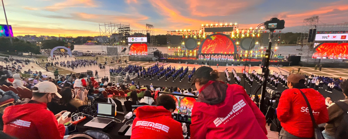 Cho thuê âm thanh ánh sáng sự kiện tại Đà Lạt - Sense Media & Event Đà Lạt