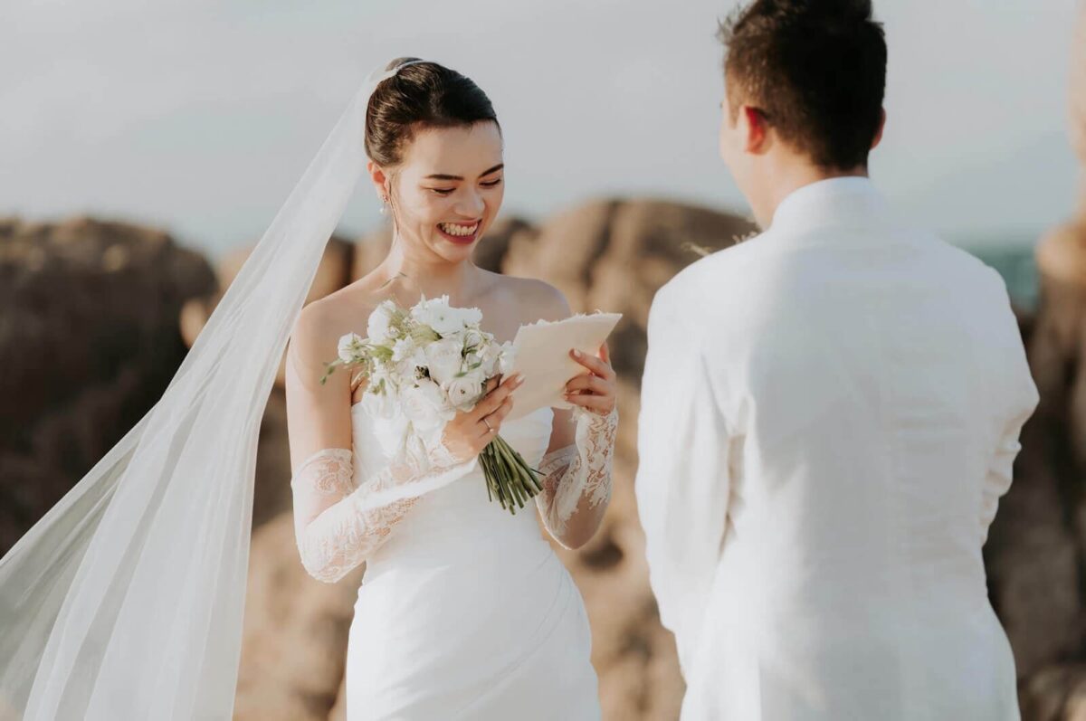 Hướng dẫn viết lời tuyên thệ (Vow)