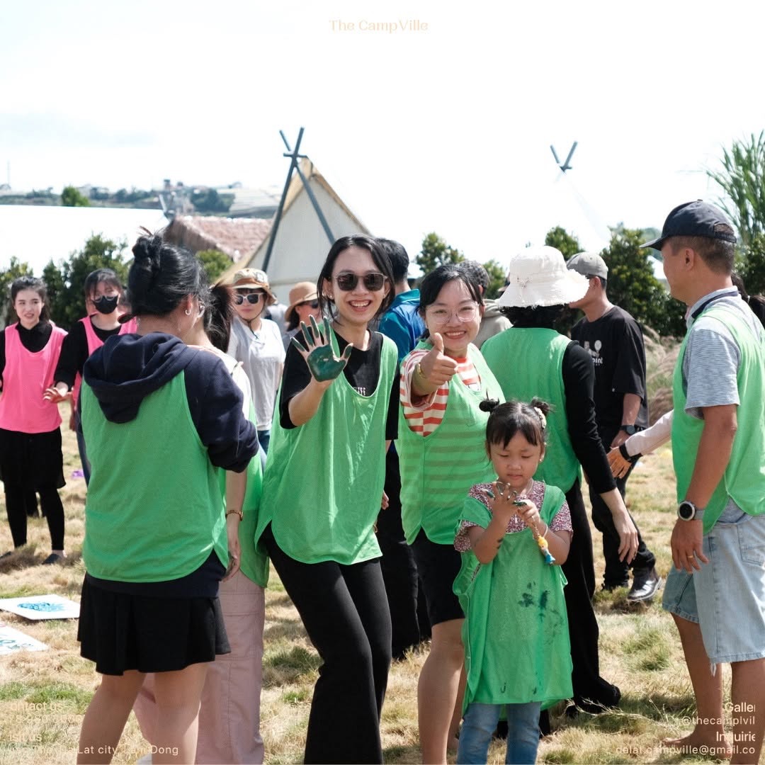 Tổ chức team building tại The Camp Ville Dalat