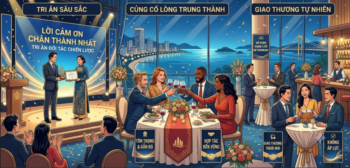 ý nghĩa tiệc Gala Dinner đối với doanh nghiệp