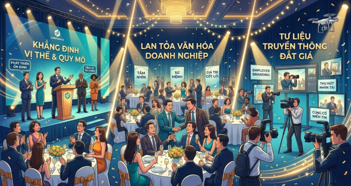 ý nghĩa tiệc Gala Dinner đối với doanh nghiệp