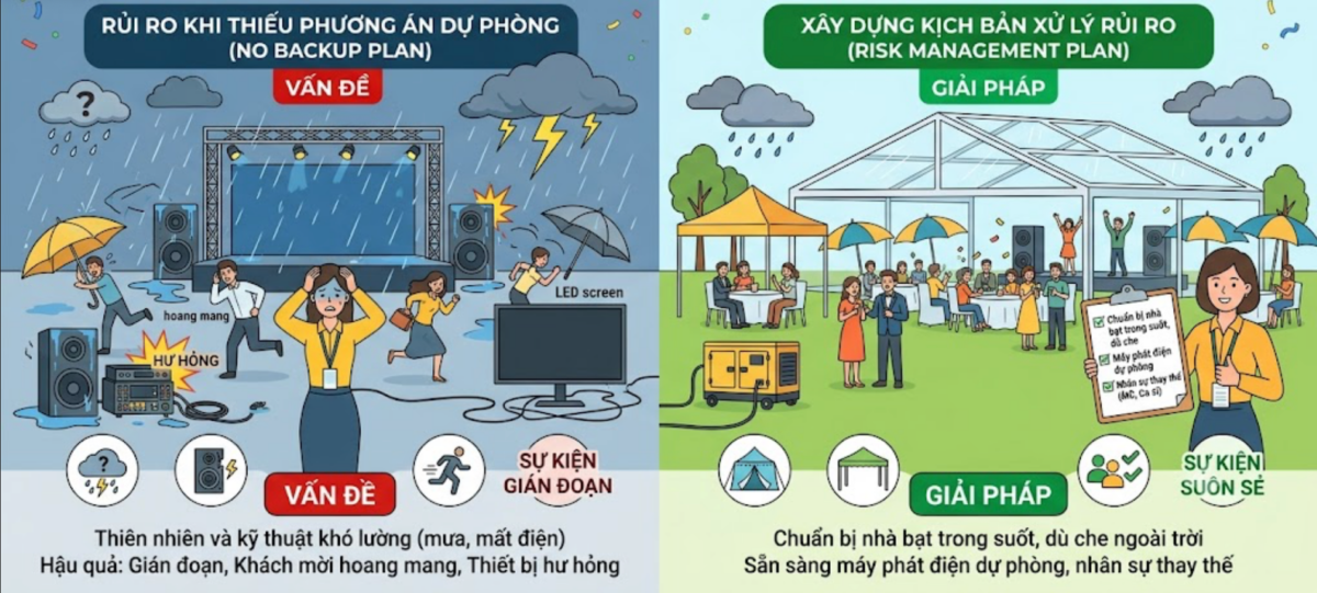 7 Sai lầm thường gặp khi tổ chức sự kiện