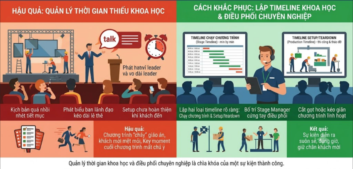 7 Sai lầm thường gặp khi tổ chức sự kiện