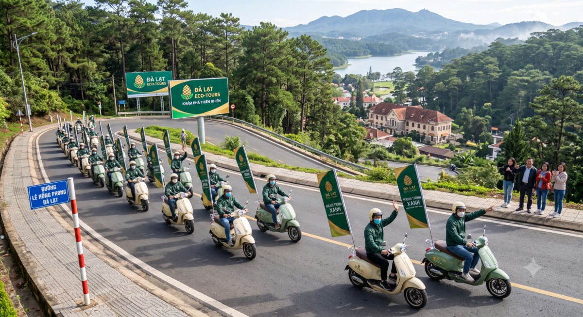 Sense Media| Roadshow quảng cáo chuyên nghiệp tại Đà Lạt