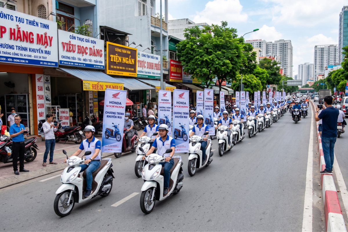 Sense Media| Roadshow quảng cáo chuyên nghiệp tại Đà Lạt