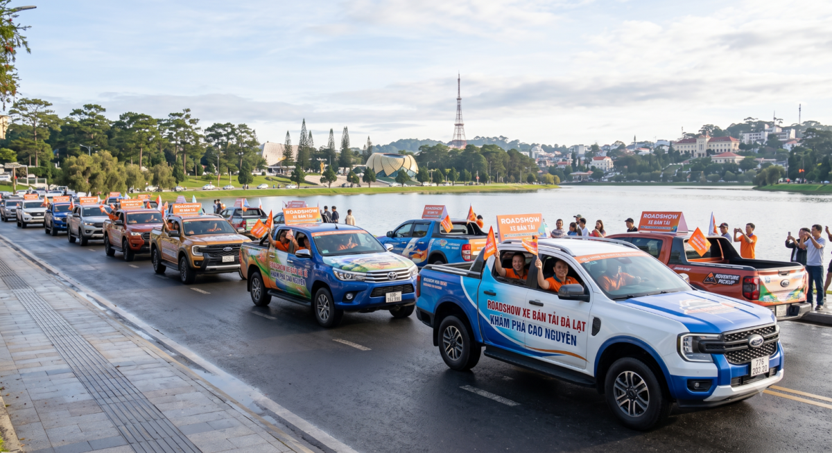 Sense Media| Roadshow quảng cáo chuyên nghiệp tại Đà Lạt