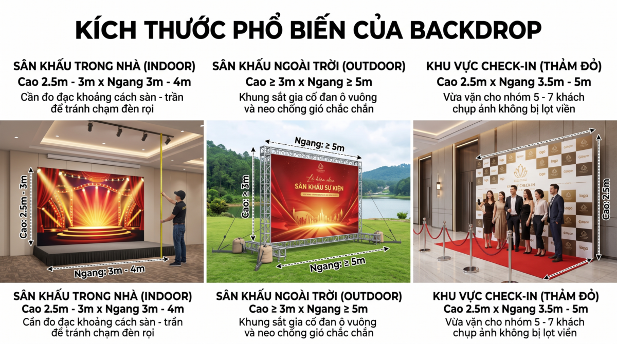 Dịch vụ In Ấn và Thi Công Backdrop Uy Tín, Chuyên Nghiệp tại Đà Lạt
