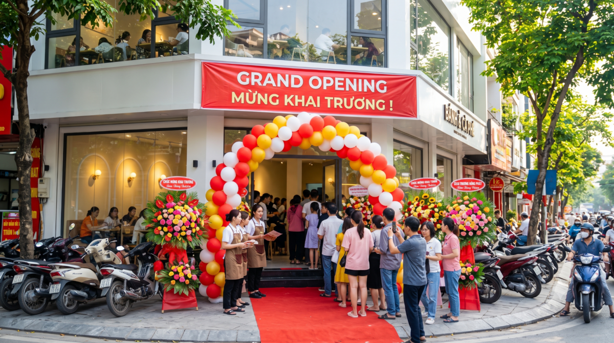 Dịch vụ tổ chức lễ Khai Trương Trọn Gói tại Đà Lạt 