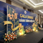 Thi công backdrop sự kiện tại Đà Lạt - Sense Media & Event