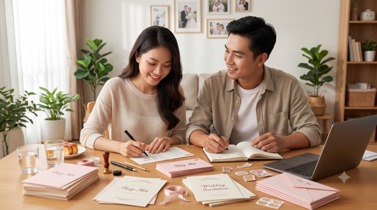 Check list những việc cần làm để tổ chức một đám cưới trọn vẹn
