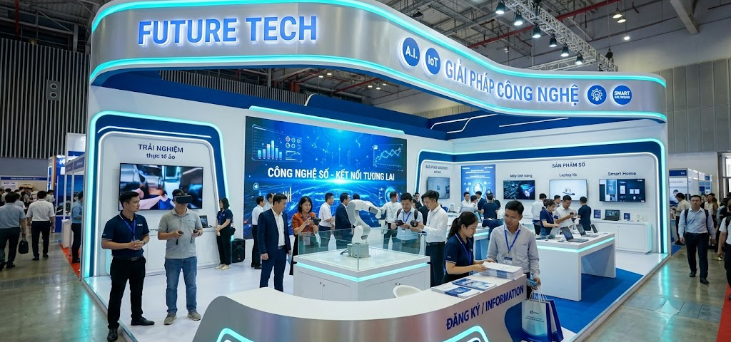 Thiết Kế Và Thi Công Gian Hàng Triển Lãm Trọn Gói Tại Đà Lạt