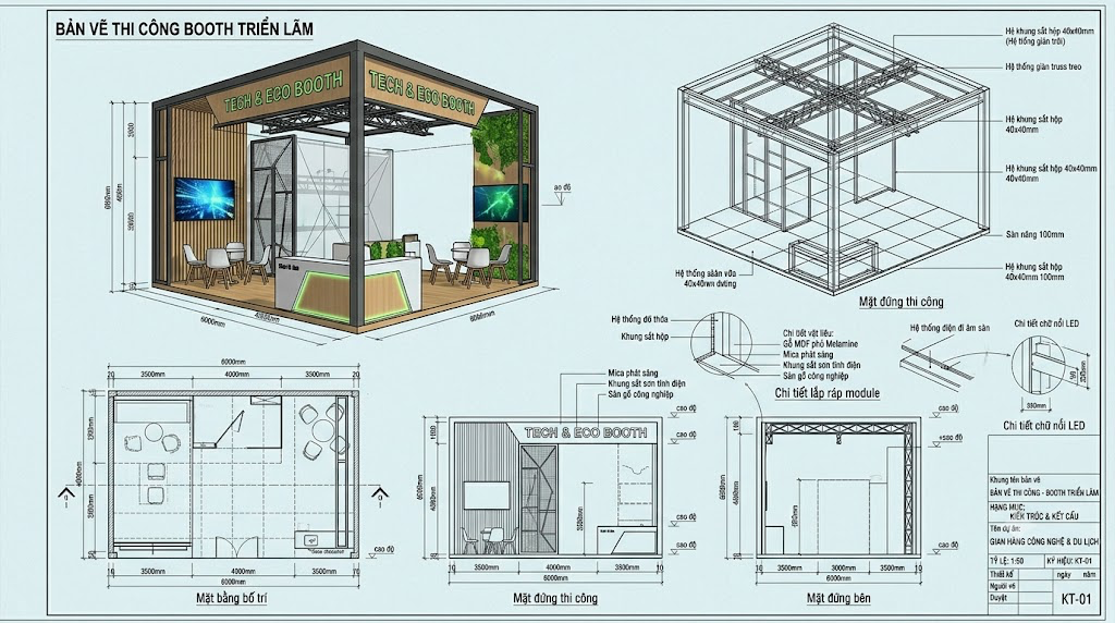 Thiết Kế Và Thi Công Gian Hàng Triển Lãm Trọn Gói Tại Đà Lạt
