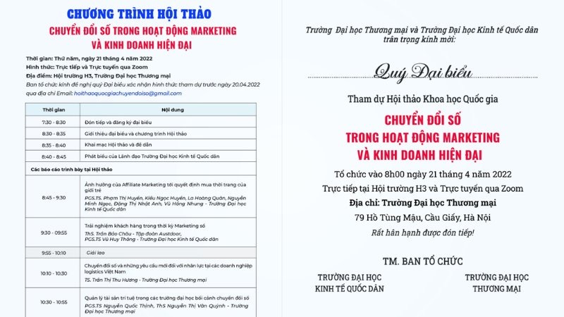 Viết Thư Mời Tham Dự Hội Thảo Như Thế Nào? 